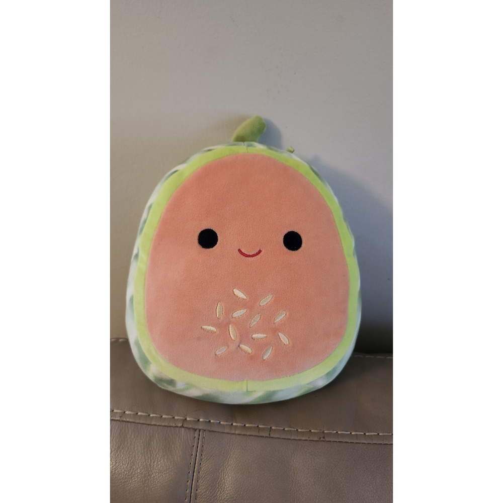 Squishmallow Jazwares 10 Imch Green Watermelon With Seeds Plush‎